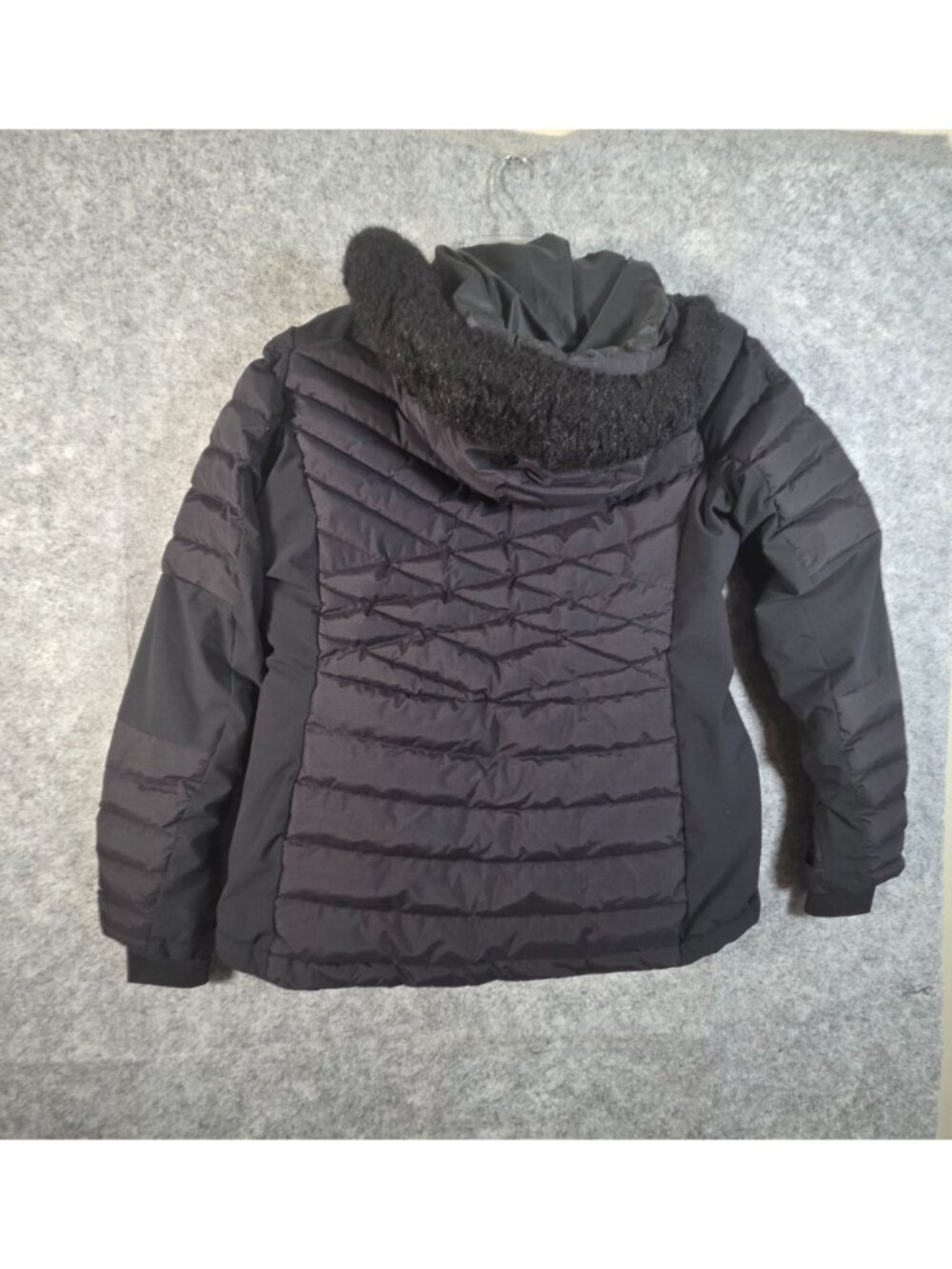 Columbia Black Hooded Puffer Jacket Lightweight Outdoor Size XL Gorpcore • Outdo - Picture 6 of 10